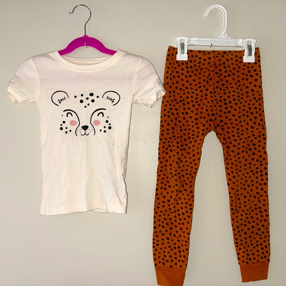 Old Navy, toddler girls pajama set, size 5T